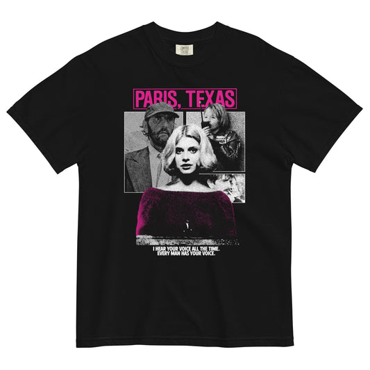 Every Man Has Your Voice | Paris, Texas | Black T-Shirt